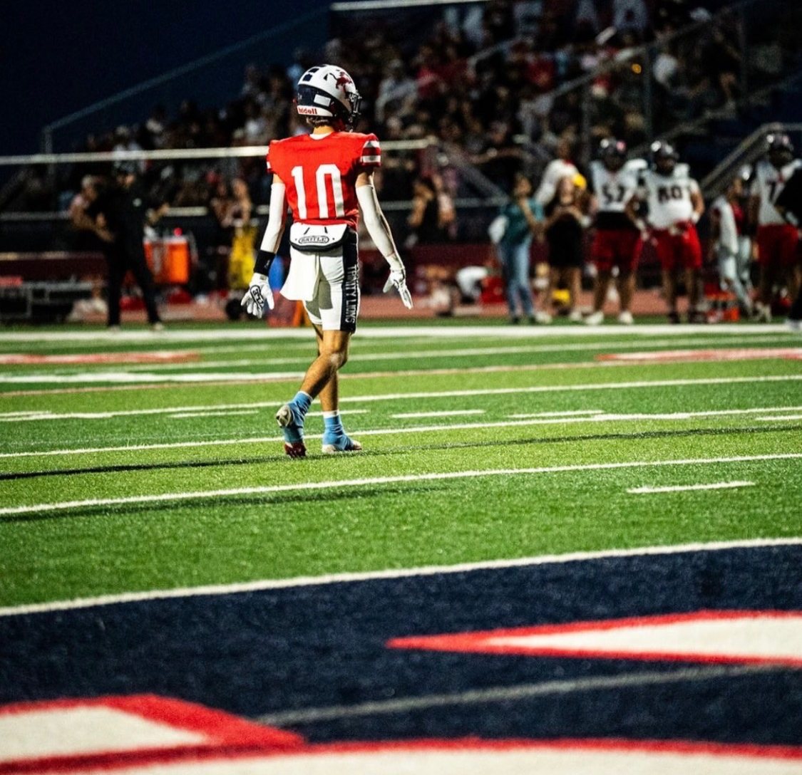 DigiWrist in play on the football field