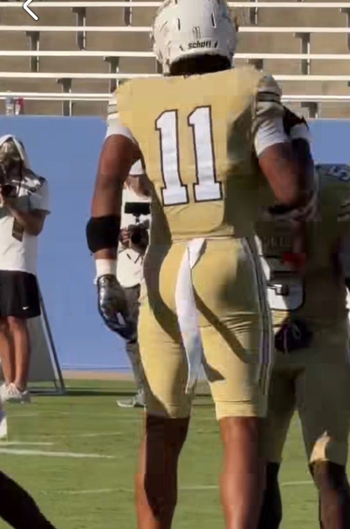 DigiWrist in play on the football field