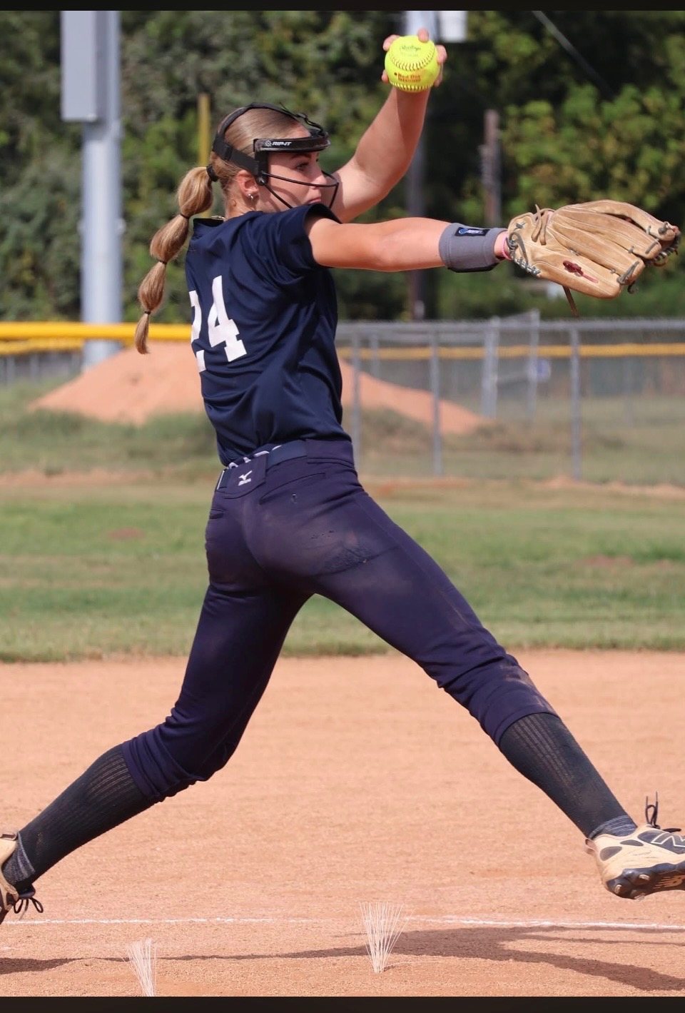 DigiWrist in play on the softball diamond